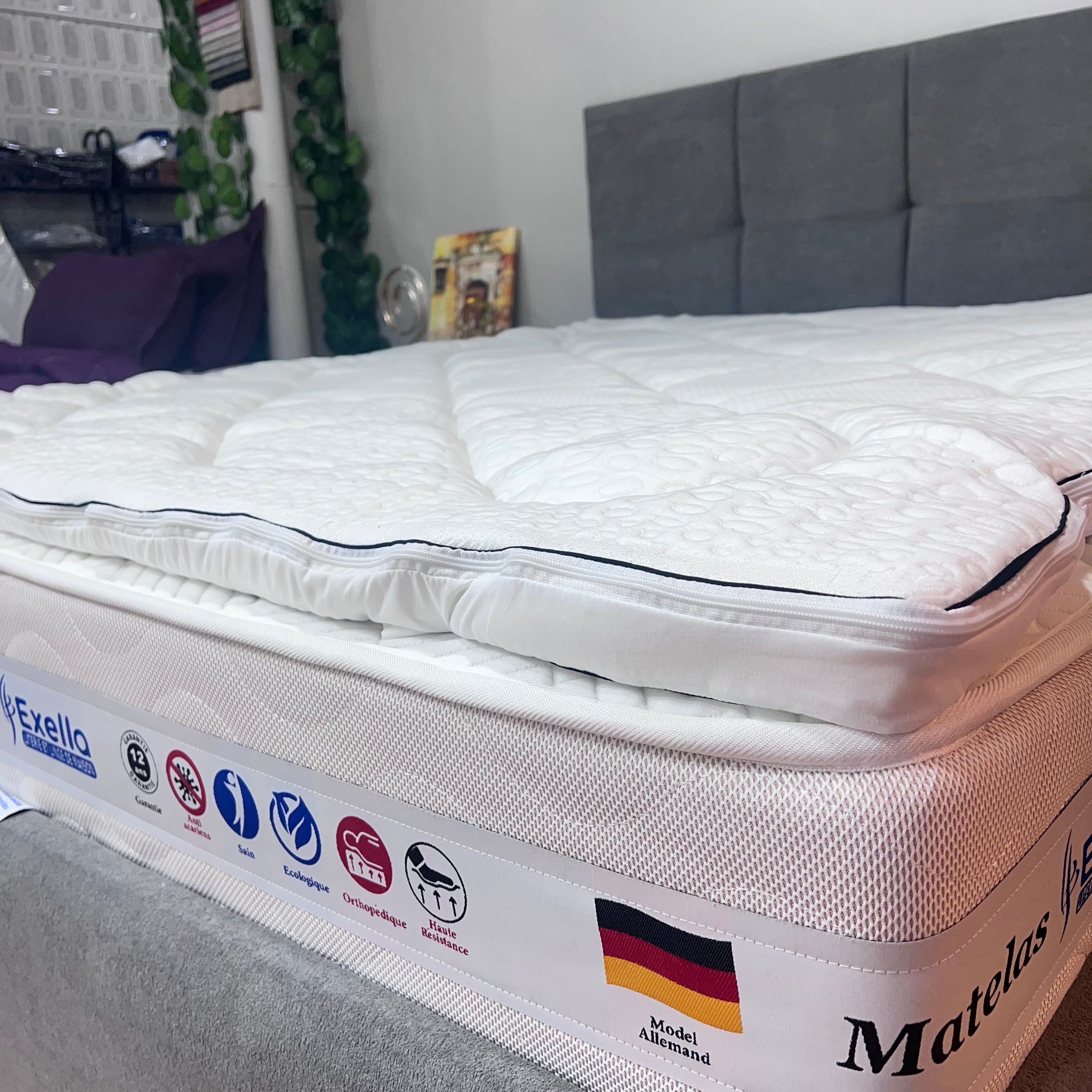 Surmatelas VISCO-ÉLASTIQUE 5CM