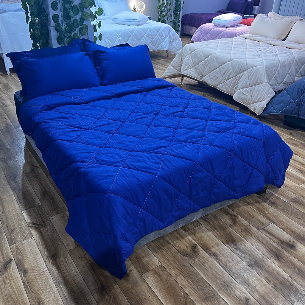 🛏️ Couette Exella Thermorégulatrice + taies d'oreillers